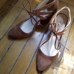 Brown heels